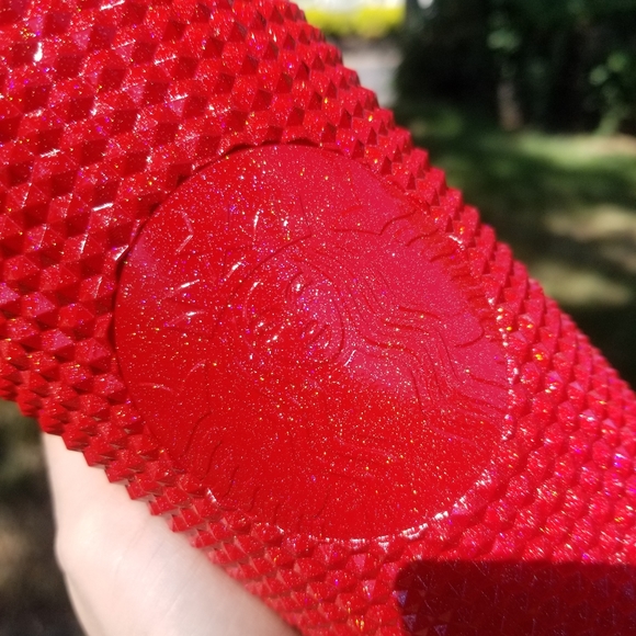 🆕️Starbucks, Custom, Red Holo Studded Tumbler - Picture 6 of 16